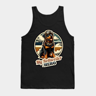 Pilot Rottweiler Tank Top